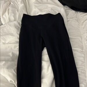 ALO black high waisted leggings